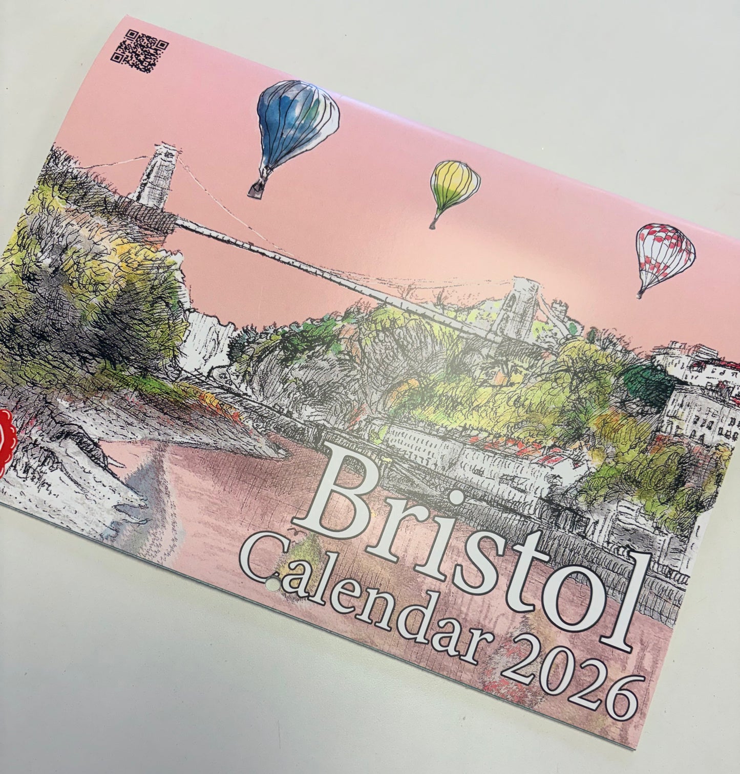 David Drydan A4 Bristol calendar 2026