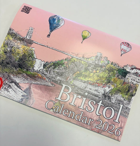 David Drydan A4 Bristol calendar 2026