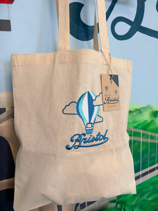 Bristol Balloon tote bag natural