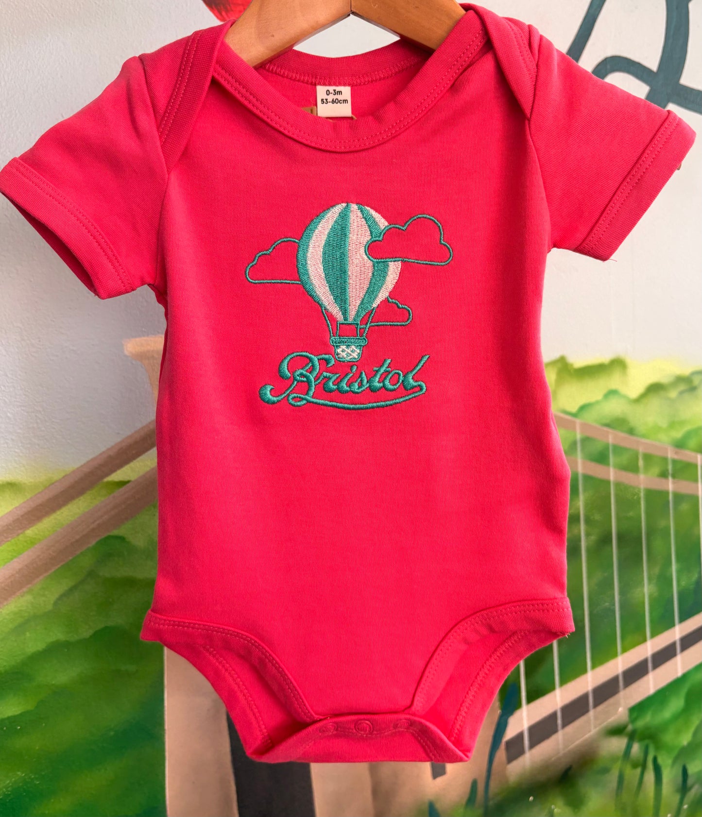 Bristol Bright PinkHot Air Balloon Bodysuit (Copy)