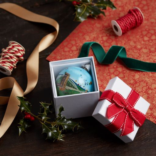 Other lovely things Bristol Suspension Bridge hand painted bauble