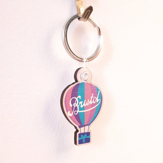 Special Edition Bristol wooden keyring