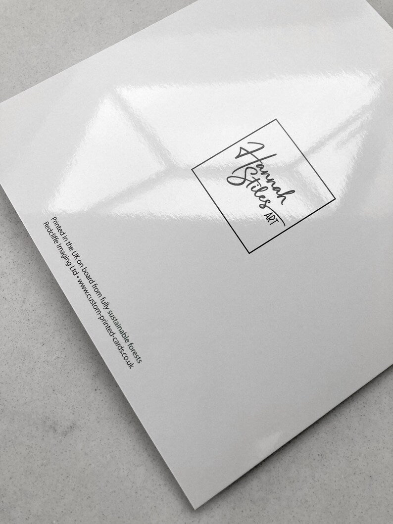 Hannah Stiles Bristol Balloon fiesta greeting card