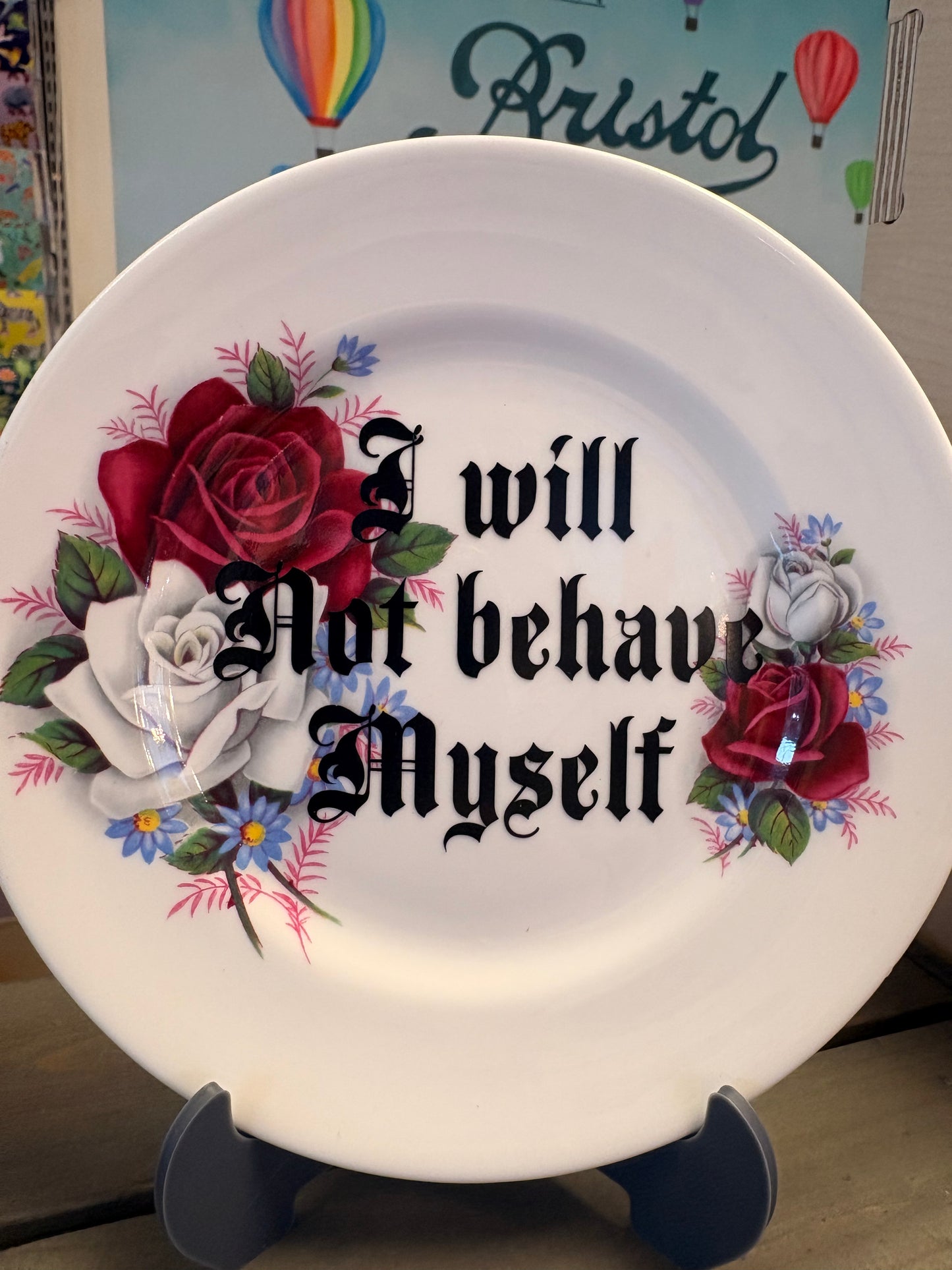 Vintage Vulgar Emporium I will not behave myself