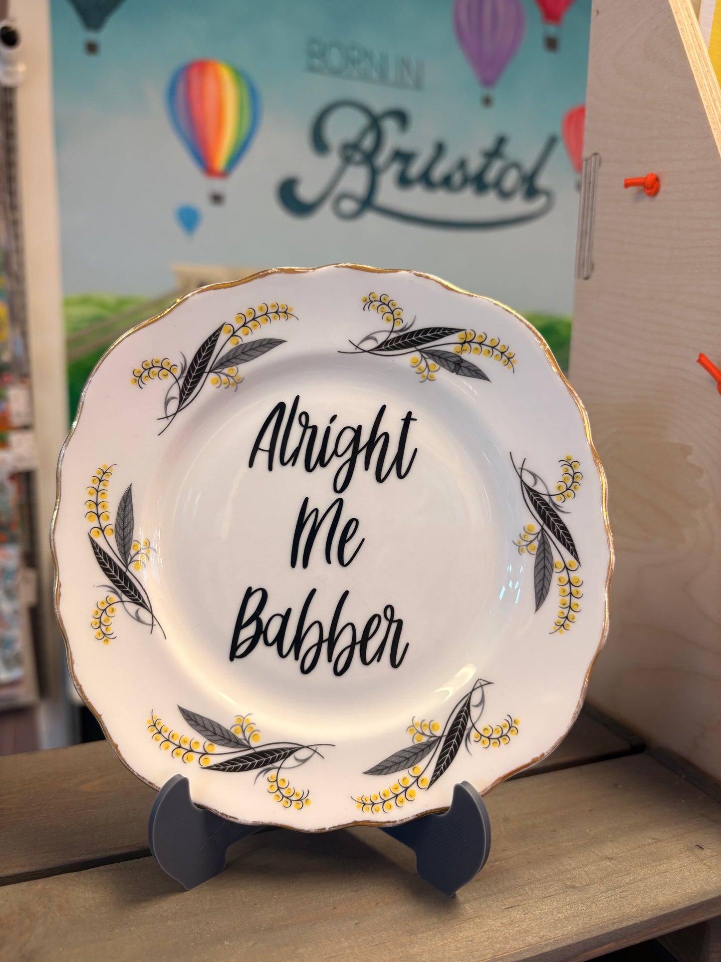 Vintage Vulgar Emporium Alright me Babber