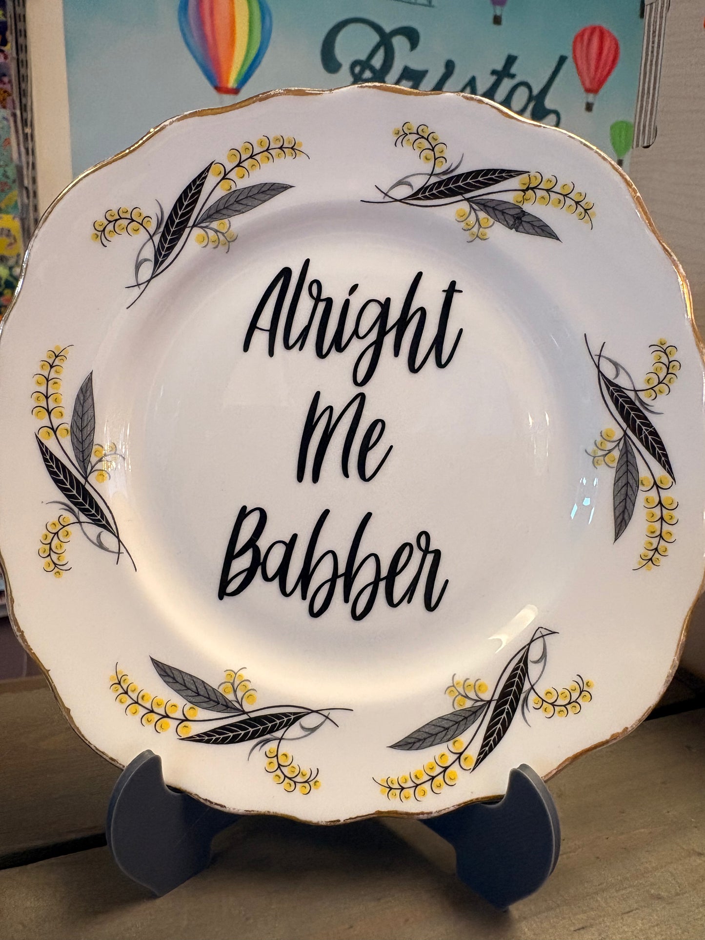 Vintage Vulgar Emporium Alright me Babber