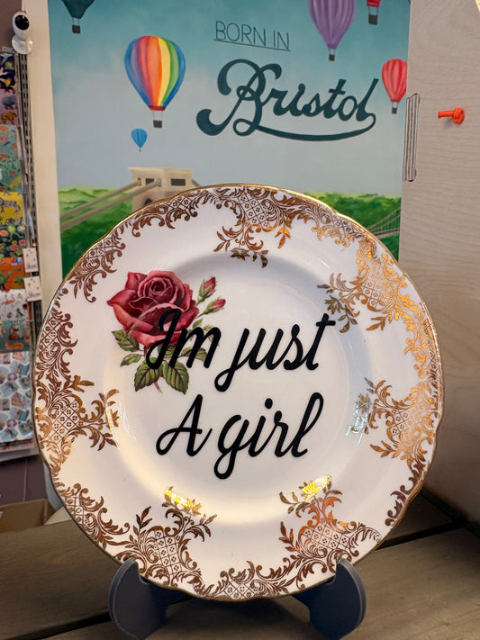 Vintage Vulgar Emporium I’m just a girl
