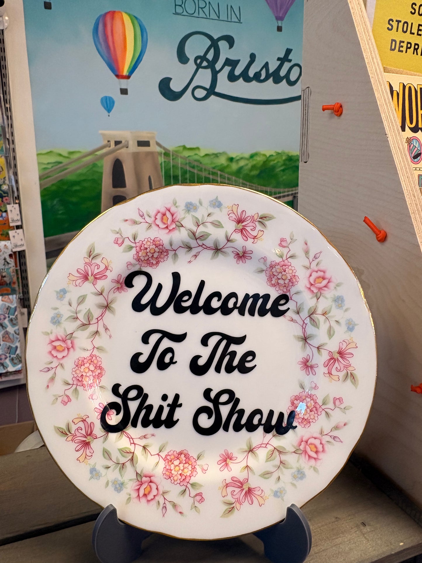 Vintage Vulgar Emporium Welcome to the shit show