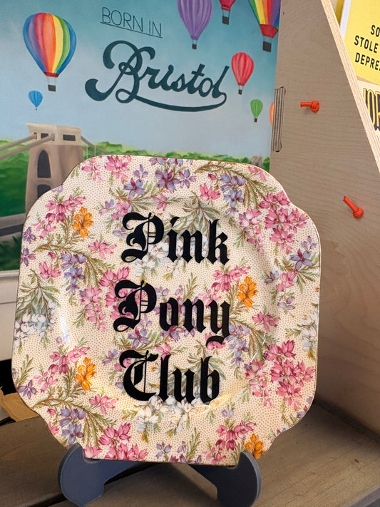 Vintage Vulgar Emporium Pink Pony Club