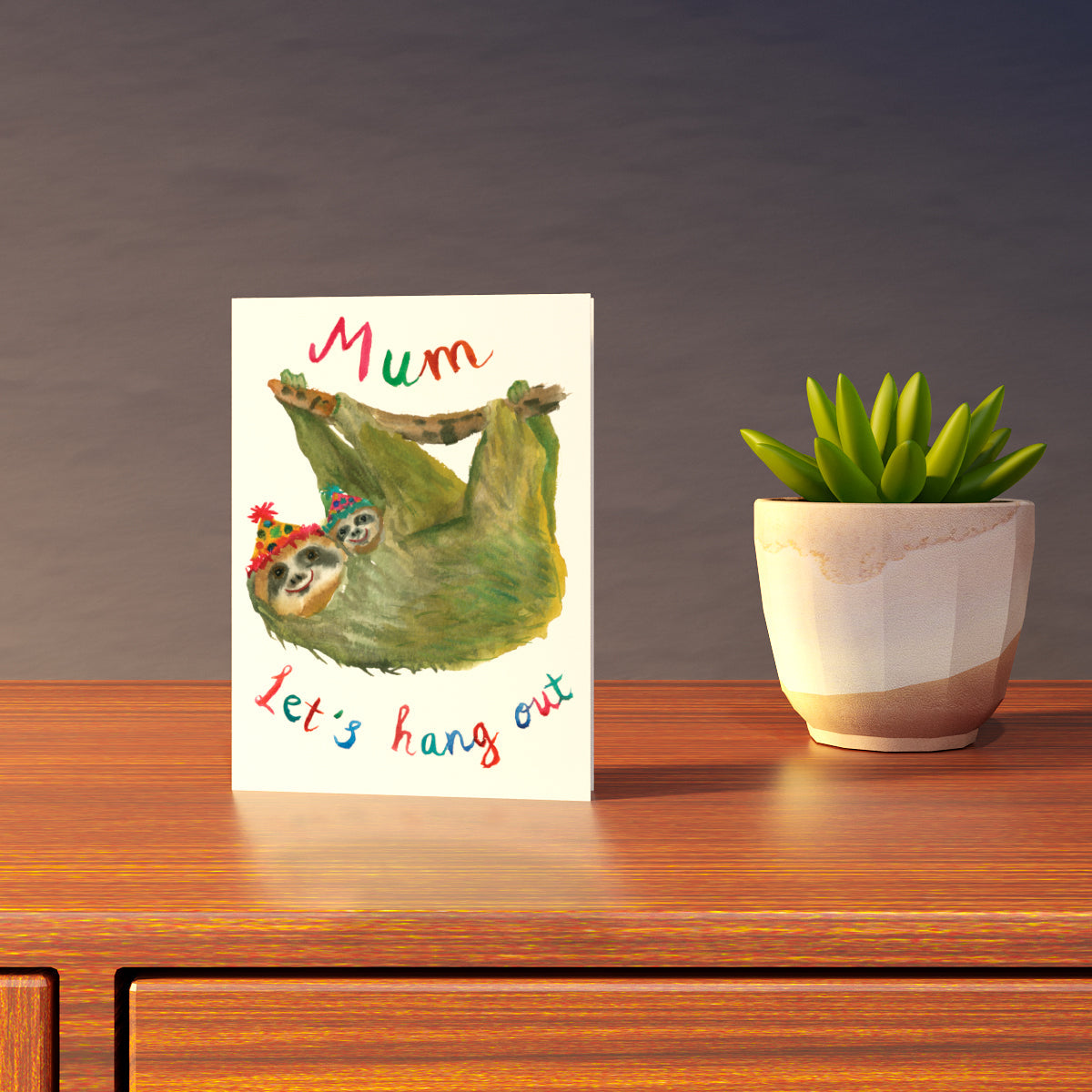 Sloth Mum let’s hang out