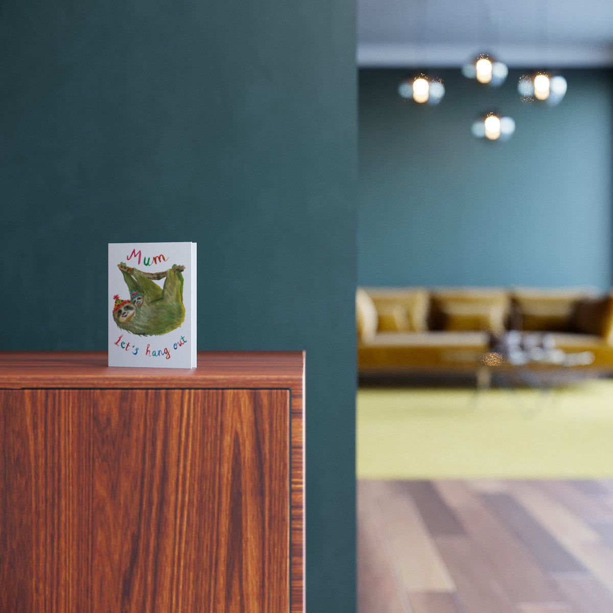 Sloth Mum let’s hang out