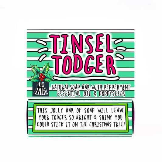 TINSEL TODGER PEPPERMINT SOAP BAR